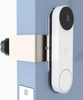 Anti Theft Doorbell Mount For Google Nest Battery Doorbell No Drill Rustproof Metal Mount For Home Apartment Office