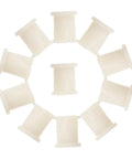 Twenty Durable Plastic Caster Socket Sleeves Fit Tight Inside Chair Feet To Crush Those Pesky Wobbles And Keep Your Furniture Rolling Smooth Around The Neighborhood
