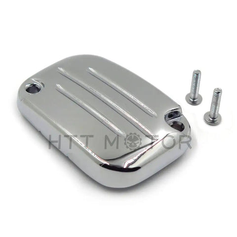 Badass Chrome Front Brake Fluid Reservoir Cap For Harley-Davidson Electra Glide Classic Ultra with screws