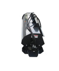 Front view of Beefy 72 Inch Rotary Tiller For Skid Steer Hydraulic Attachments Cultivator For Garden And Lawn Heavy Duty Quick Attach