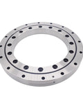 Precision Cross Roller Bearing 280 By 355 By 25 Point 4 For CNC Machine Tool Rotary Table Xsu080318 round with holes, metallic finish.