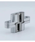 Rock Solid Heavy Duty Concealed Cabinet Hinges Deliver Smooth Folding Door Action With Zero Wobble Thanks To Beefy Double Springs in silver.