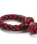 Spydura Nightline Reflective Soft Shackle Rope For Off Road Recovery Half Inch Diameter 36,000 Lbs Minimum Breaking Strength UV Stabilized UHMWPE