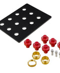 Nailed Your Gridwork Projects With This Top ShelfUSA Made Woodworking Hole Boring Jig, includes heavy duty template and various index pins.