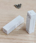 5 Pack NC Magnetic Door Sensor Contacts For Home Alarm System Surface Mount With Screw Terminals on wooden surface
