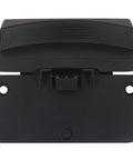 Center Console Armrest Latch Replacement For Dodge Ram 1500 2500 3500 4500 5500 2013 2018 black plastic front view