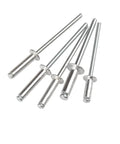 Heavy Duty Dome Head Blind Rivets Kit For Metal And Aluminum Pop Rivets Set For Furniture Caravans Trailers Windows Waterproof Seal