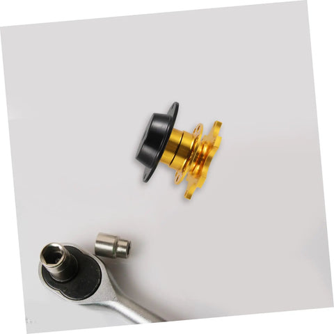 Quick Release Steering Wheel Hub Adapter For Racing Cars, Fast Disconnect Wheel Tool with ratchet and socket detail view