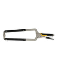 Heavy Duty 22 Inch Locking C Clamp With Swivel Pads For Woodworking And Welding Projects One Hand Operation Easy Release And Secure Soft Rubber Grip Durable Alloy Steel Construction For Long Lasting Use, 22 inch alloy steel clamp
