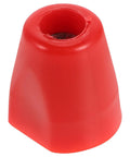 Red plastic component from Threaded Nut Replacement Kit For Fencing Equipment, Heavy Duty Stainless Steel And Plastic Hardware For Sturdy Repairs