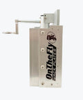 Side view of Adjustable Manual Boat Jack Plate For Up To 30HP Outboard Motors High Grade Marine Aluminum Construction