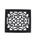 Victorian Style Ornate Air Grille For 12 By 14 Opening Heavy Duty Cast Aluminum Walkable Floor And Wall Vent Cover