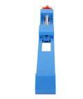 Heavy Duty Circular Saw Base Guide Rail With Adjustable Clamp For 4 To 6 Inch Saws, blue tool for precise cuts and stability.