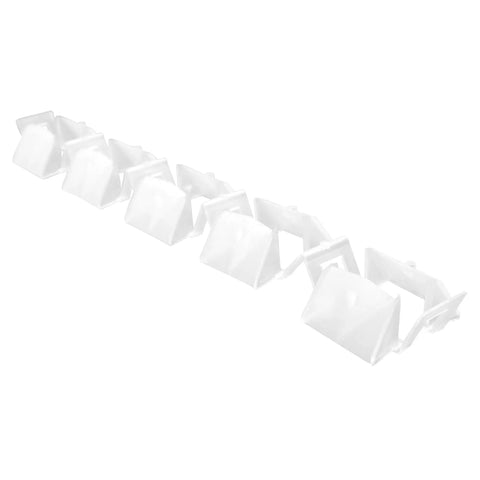 Five Pack Water Supply Spray Guide Replacement Fits Various Commercial Ice Maker Models Like Km 1200 And Km 1300 Series Keeps Things Running Smooth Without Any Hassle With Durable Build For Long Lasting Use, five white plastic spray guides