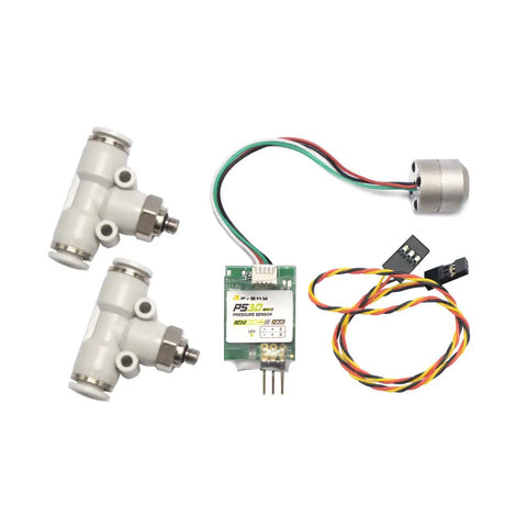 PS30 ADV Pressure Sensor For RC Flight Telemetry Pro Grade FBUS Ready And S Port Compatible Module with connectors and wiring