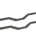 Beefy Carbon Fiber RC Car Chassis Frame Rails For Wrangler Gladiator And Bronco 1 24 Scale Upgrade Kit, lightweight carbon fiber rails