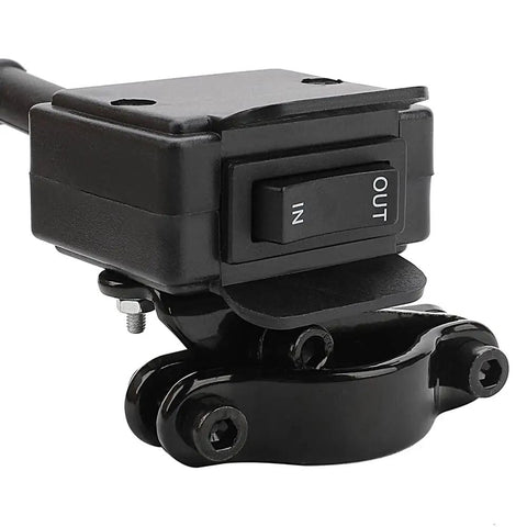 12V Winch Switch With Mounting Bracket For ATV UTV Handlebar Winch Control Rocker Thumb Switch Replacement 1500-6000 Lb
