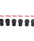 Pocket Hole Jig Kit 14Pcs With 15 Degree Woodworking Angle Drill Guide Dual Pocket, showing 6mm, 8mm, 10mm drive adapters.