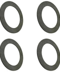 Four Friction Disc Clutch Linings Set For Rotary Cutter Fits 1008 1408 1418 Models With Six Point Five Inch Outer Diameter And Four Point Five Inch Inner Diameter And Zero Point One Two Four Inch Thick Replacement Parts For Smooth Cutting Pro Grade.