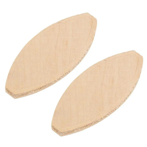 Solid Beech Wood Oval Joiner Biscuits 20 Piece Set for Strong Wood Joining with Superior Adhesion and Tight Bonding