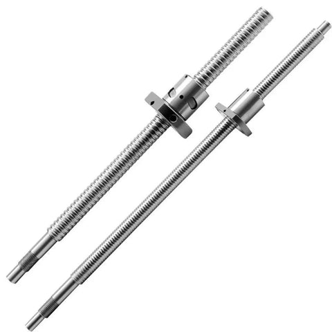 SFU1610 Ball Screw 16mm Diameter 5mm Pitch Rolled Thread With Ball Nut And Motion Rail 500mm Length Built To Last End Machined