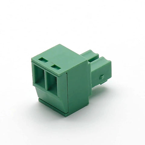 10 Pack 3.81mm Pitch 2 Pin PCB Screw Terminal Block Connector Plug KF2EDGK Green 300V 8A Wiring Range 28 To 16 AWG Durable Plastic Copper