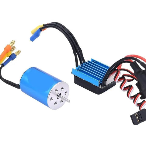 Waterproof 2435 4500KV 4800KV 6100KV Brushless Motor With 25A ESC For Drones FPV Quadcopters And 1 18 1 16 Scale RC Cars Boats