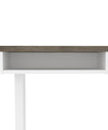 L Shaped Electric Standing Desk Adjustable Height Commercial Workstation Heavy Duty Desktop Melamine Finish walnut grey white with storage drawer.