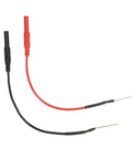 Flexible Spoon Back Probe Kit, Two Piece Silicone Back Probe Pins For 4mm Banana Plug Leads, Dope For Automotive Electrical Diagnosis