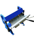 12 Inch 20 Gauge Mild Steel Bench Pan And Box Brake Machine with 5 adjustable removable fingers, compact design for small shops