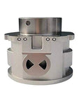 2141-3 Cylinder for Impact Wrench Replacement - Heavy Duty, Durable, Precision Fit, USA Made, Silver Finish, Front View