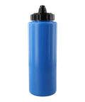 Leak Proof Hydration Bottle For Cycling And Outdoors With Lightweight PE Plastic Wide Mouth Water Jug For Hiking Gym 1L Blue