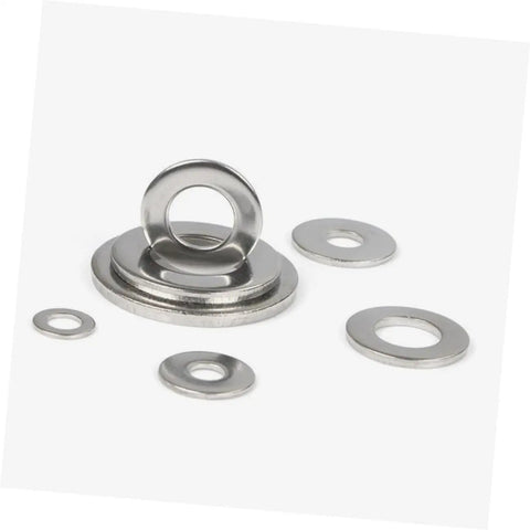 Top Shelf Real Deal 325 Piece Stainless Steel Flat Washer Set With Assorted 1/4 Inch Lock Washers Kit For Smooth Automotive And Industrial Bolt Fastening Applications Today