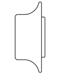 Outline of Signature Series Metal Fabrication Bead Roller Upper Door Knob Die With Wear-Resistant Nylon Die for Eastwood 20622