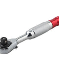 Compact Socket Wrench Set Featuring 72 Tooth Quick Swing Ratchet Built Ridiculously Tough For Crawling Into Cramped Engine Bays Without Any Fuss.