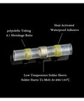 Top Tier 30 Pc Soldering Terminals With Heat Shrink Seal Sleeves Butt Splice Tube Wire Connectors For Welding Cables Ultimate Wiring Kit Gonna Look Crisp And Last All Day, solder sleeve close-up