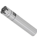 Premium Cemented Carbide Collet Chuck Holder For CNC Machines with a ground bore and smooth threads, angled view