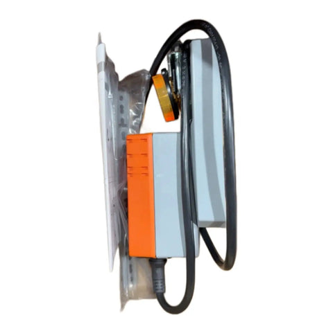 High Speed Damper Actuator NMQ24A Electric Module for Sweet Hvac Zoning and Smooth Airflow Regulation, side view showing design and connections.
