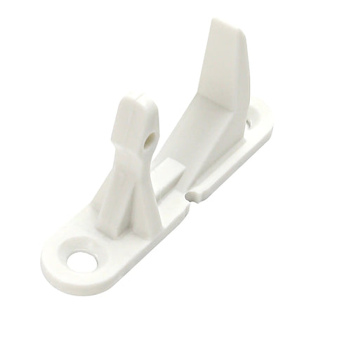 Washer door striker latch, white plastic, 2-pack replacement for Frigidaire Affinity front-load washers