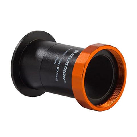 T-Adapter For 8 Inch EdgeHD Telescope Prime Focus Photography With DSLR Hookup, showing secure rear-cell attachment.