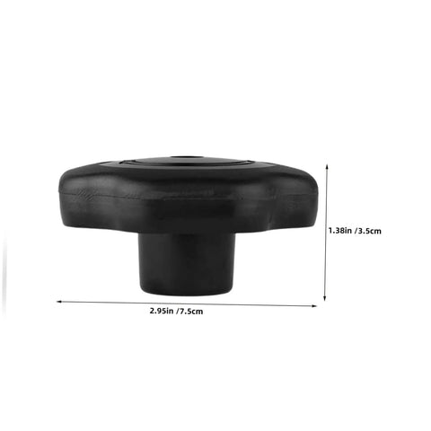 Upgrade Your Kitchen Game With These Badass Bakelite Pot Lid Handles For Pressure Cookers And Pans Heated Resistant Explosionproof Knobs That Fit Almost Any Cookware Set Perfectly For Smooth Cooking Sessions. black bakelite pot lid handle, 2.95in x 1.38in, for pressure cookers