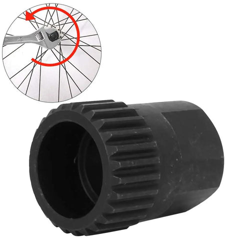 Rear Hub Lock Ring Tool For Bicycle Maintenance with Durable Chromium Vanadium Steel Construction, ideal for hub nut removal