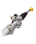 Heavy Duty Electric Power Steering Rack Fits 2006 Lexus IS250 4WD side view with yellow cap and rubber boot.