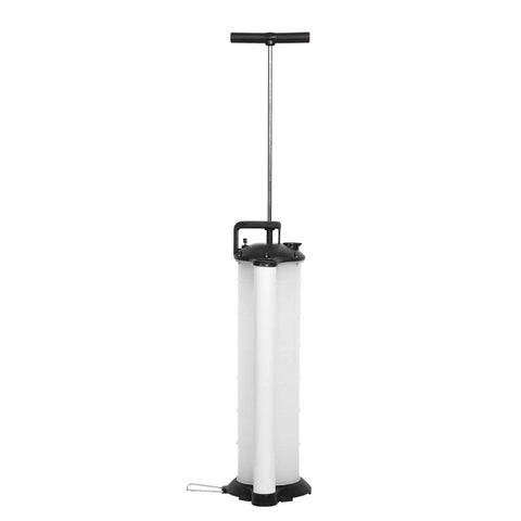 Fabater 7L Manual Oil Extractor Pump For Engine Fluid Transfer. Portable Vacuum Suction Device W/4 Tubes To Drain Gas, Oil, Or Coolant Quickly. Big Capacity Tank Makes Auto Maintenance A Breeze For Mechanics And Car Enthusiasts Who Want A Hassle-Free