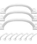Iron Door Pull Handle With Screws Vintage Gate Handle For Cabinets And Garage Doors Heavy Duty Hardware With Old School Classic Style