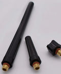 Components of 36 Piece TIG Torch Consumables Kit With Gas Lens, Cup, Alumina Nozzle, Collet Body For PTA DB SR WP 9 20 Welding Torch
