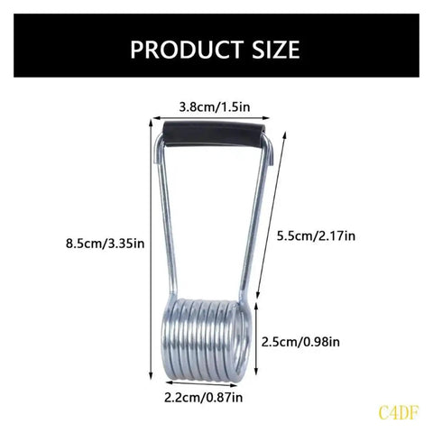Heavy Duty Self Closing Door Hinges Set With Torsion Spring dimensions 8.5cm x 3.8cm x 2.2cm, durable steel construction