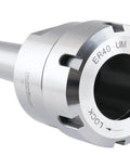 MT3 Shank ER40 Chuck With Fifteen Piece Collet Kit For CNC Milling Machines, showing hardened alloy steel design