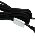 Badass Heavy Duty Electric Saw Wire Cord 2 Pack Replacement Power Cable For Grinder A10193 coiled black power cord with straight plug