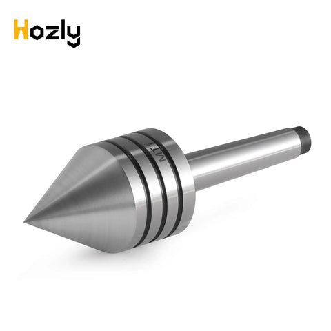 Built Tough Live Tailstock Center With Morse Taper 1 For Metal And Wood Turning, Milling And Drilling, showing side view